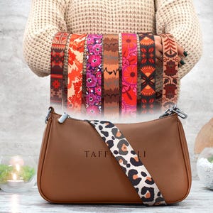 Stylish Crossbody Strap for Bags, Adjustable Strap for Women, Custom Durable Strap, Pattern Print Purse Strap, Bag Accessories, Gift for Her