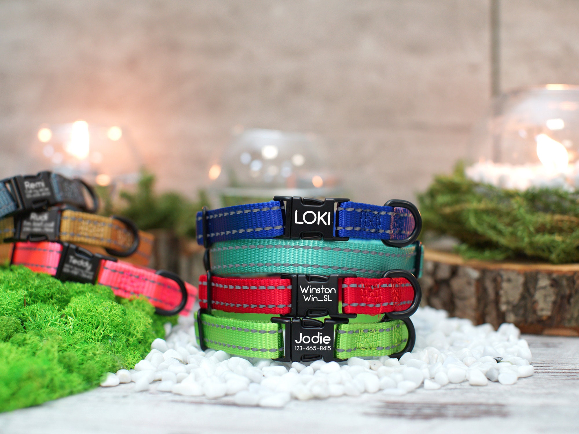 Personalized Cat Collar Custom Cat Collar with Name Kitten Etsy