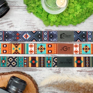 Personalized Camera Strap, Pattern Camera Straps for Canon, Nikon, Sony, Custom Camera Strap, Travel Gift, Camera Accessories, Gifts for Her image 10