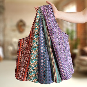 Waterproof Tote Bag, Oxford Fabric Bags, Leather Base Shopper with Big Pocket, Birthday Gifts, Foldable Shopping Bag, Casual Tote for Women