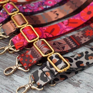 Custom Crossbody Bag Strap - 8 Unique Styles, Replacement Bag Straps for Women, Sling Bag Nylon Strap, Wide Bag Straps, Womens Gift