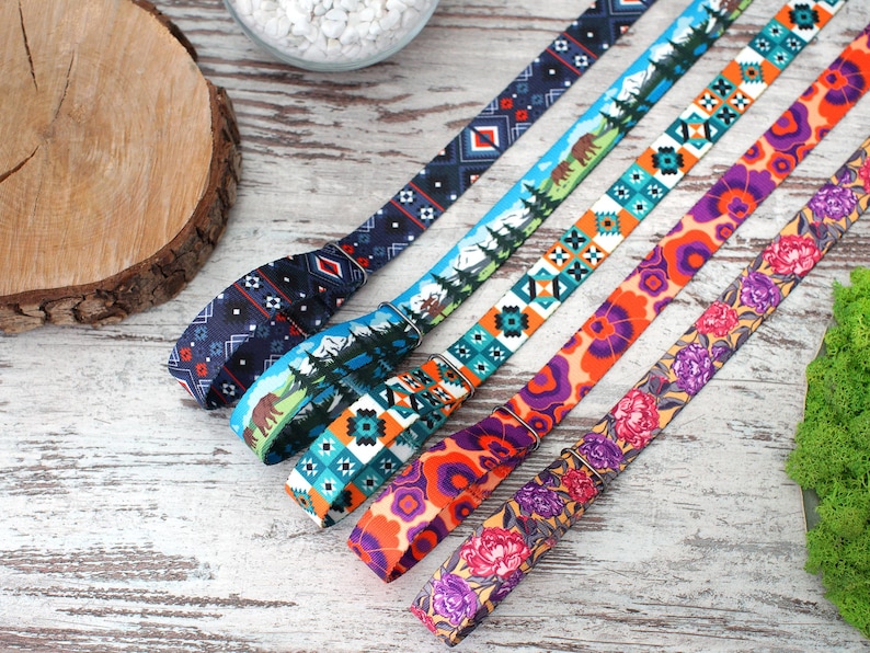 Custom Yoga Mat Carrier Strap, Durable Nylon Yoga Holder, Personalized Adjustable Strap with Leather Part, Gift for Her, Fitness Accessory image 9