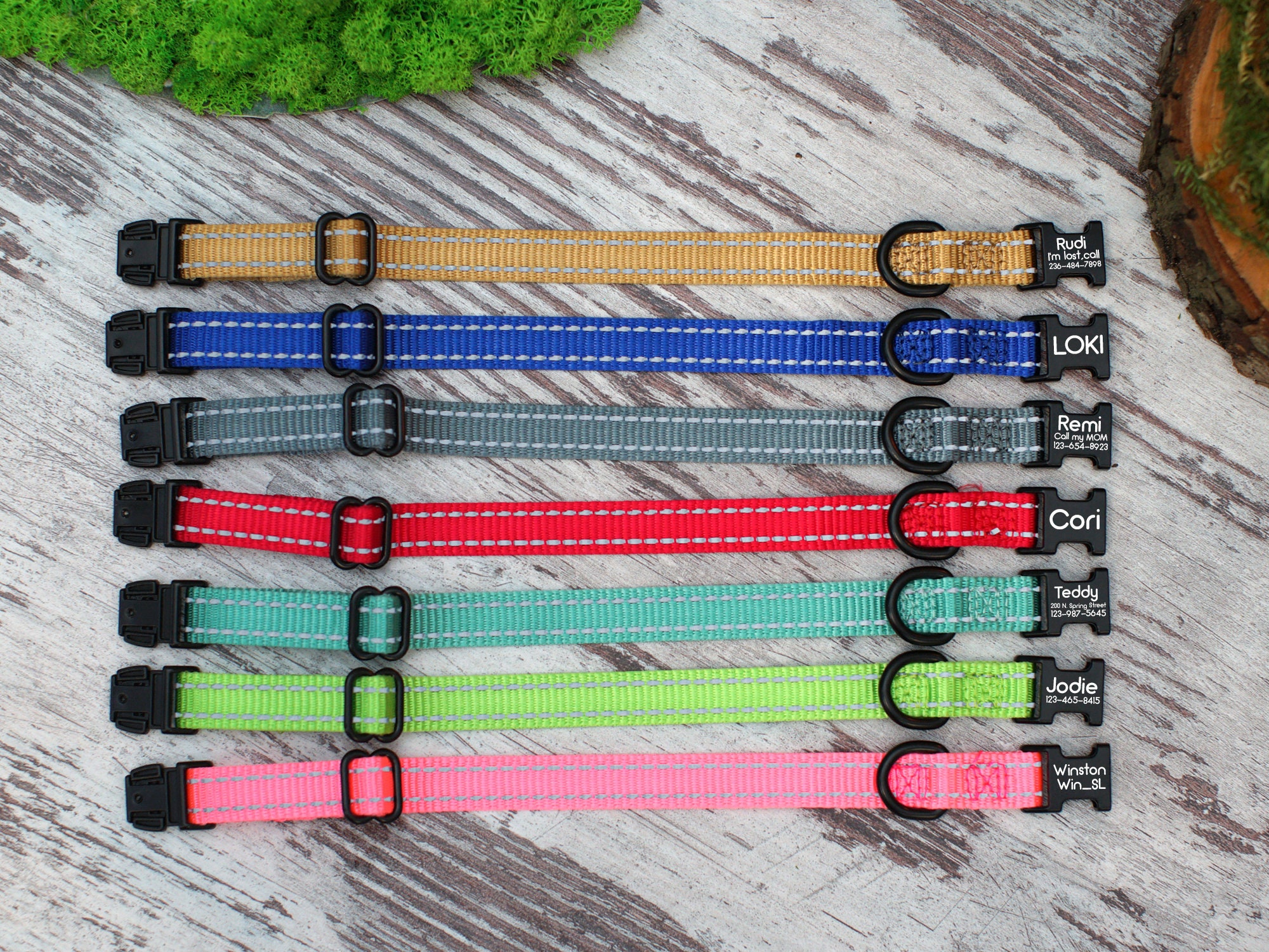 Personalized Cat Collar Custom Cat Collar with Name Kitten Etsy