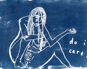 Cyanotype Illustration