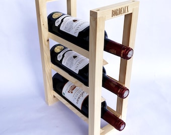 bottle rack, bottle storage, wine rack, bottle holder, wooden wine display, bottle rack.