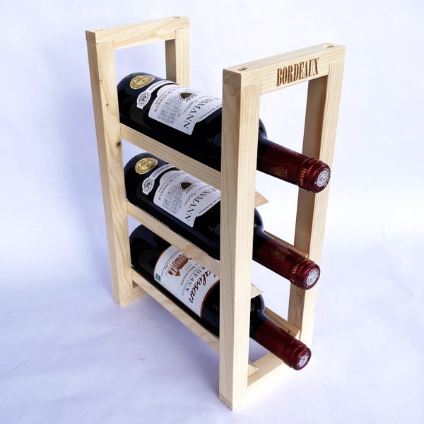 casier à bouteille, rangement bouteille, support à vin, porte bouteille, présentoir à vin en bois, range bouteille.