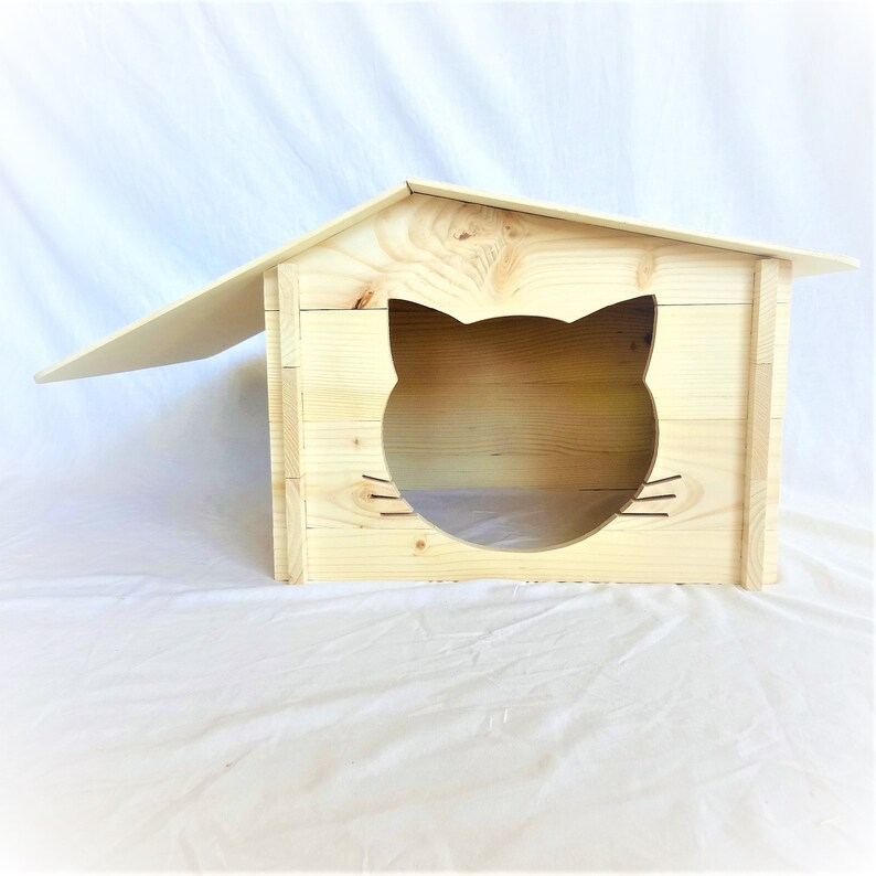 Cabin Cat Wooden Easy To Assemble Without Nails Or Glue Just Cabin Cat Wooden Easy To Assemble
