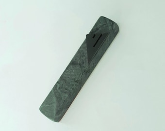 Green mezuzah case