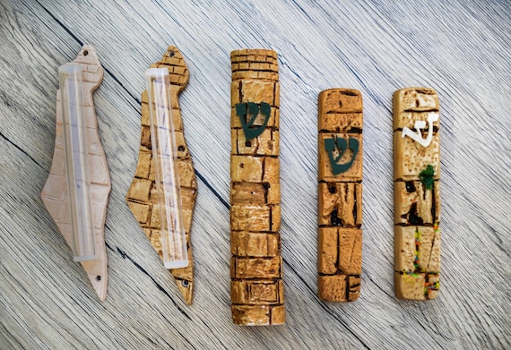 3d Kotel mezuzah case by shinsofstone