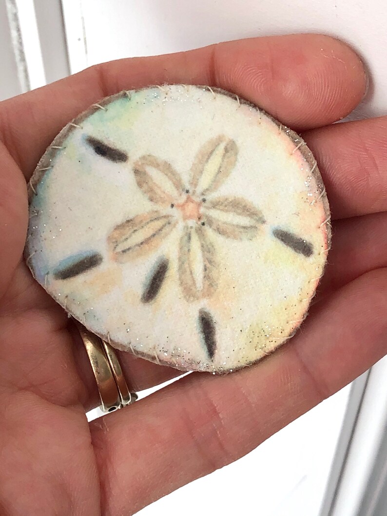 Beach hair clip mermaid clip feltie toddlers for women girls Sand dollar snap clip barrette sand dollar hair clip seashell hair clip