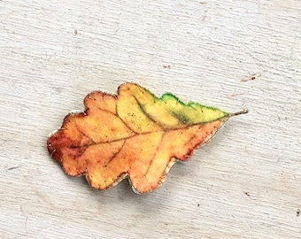 Autumn leaf snap clip barrette, leaf hair clip, felt leaf clip, leaf feltie, autumn hair clip for women, girls, kids, toddlers, Thanksgiving