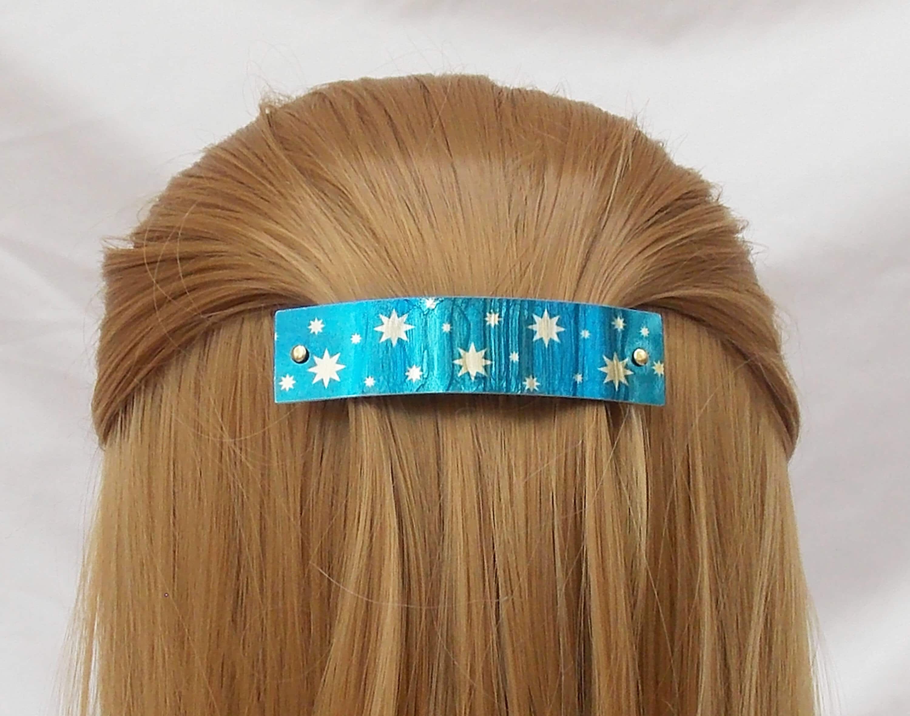 EUC Lelet NY Celestial Star French Barrette Star Barrette, French Barrette, Celestial Barrette, Star  main image 4