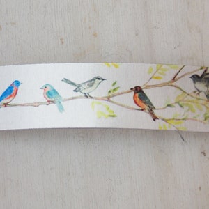 Bird barrette, French barrette, birds on branch, bird jewelry, bird hair clip, for women, for girls, thick hair, thin hair, bird lover gift