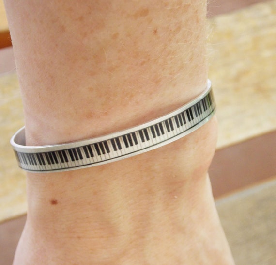 Piano keys deals bracelet