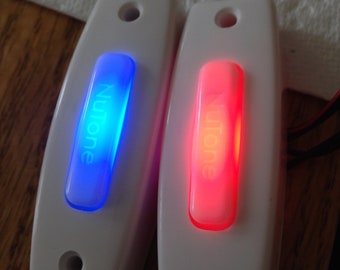 LED DOORBELL BUTTON - White - Blue - Green - Red