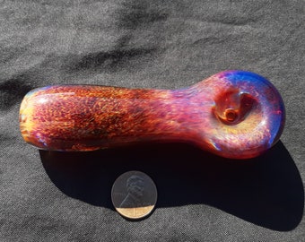 Inside out, frit, borosilicate glass pipe