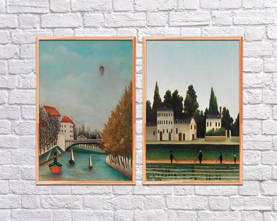 Vintage Art Print Set: Famous Artwork Digital Copies (8x10 & 8.5x11 JPEG)