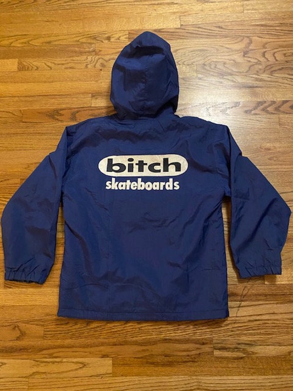 Buy Bitch Skateboards Shirt Fleece Hoodie Size Medium Hook Ups