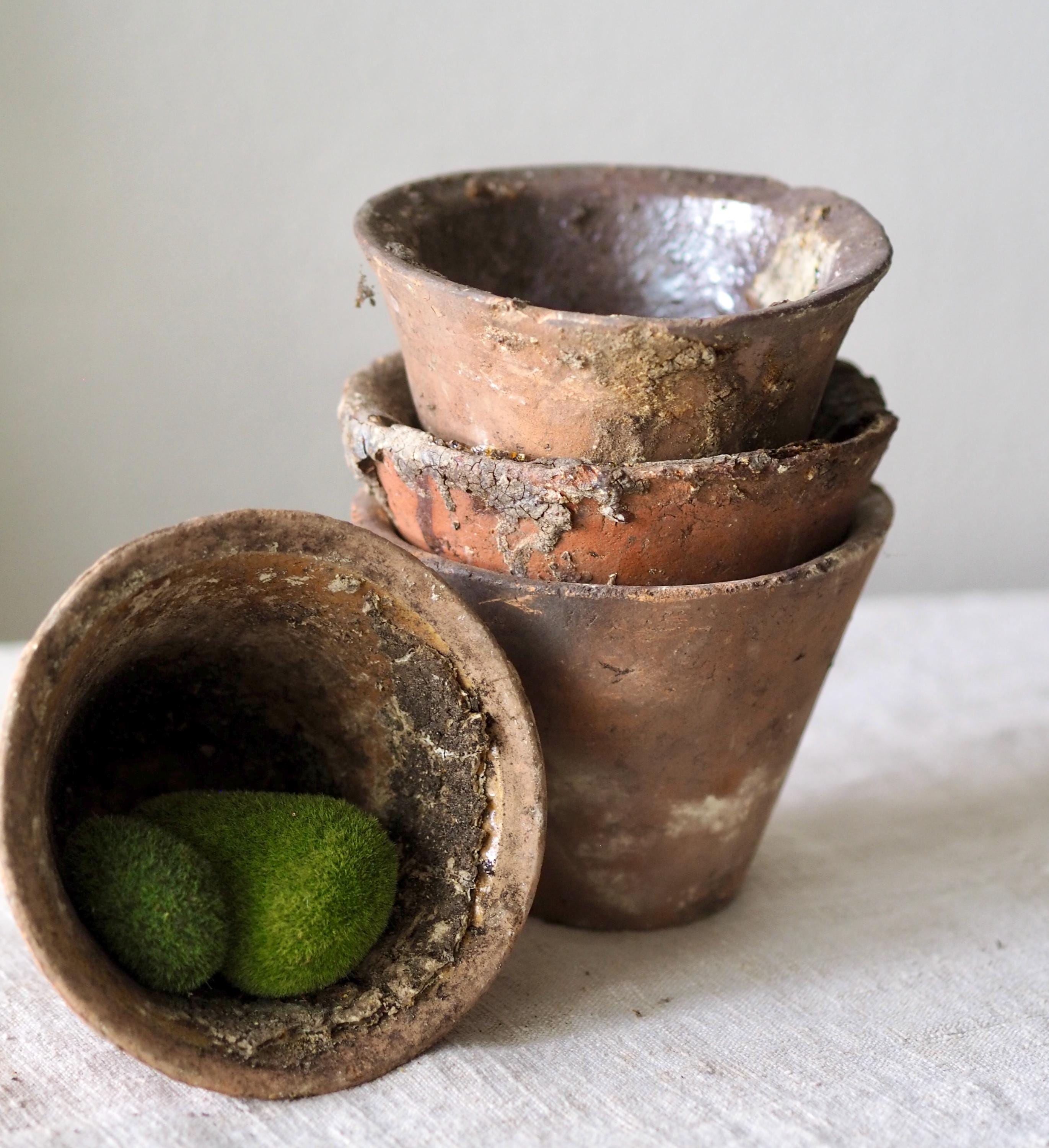 70sヨーロッパ 輸入VINTAGE planter ポッド アンティーク 雑貨 Vintage European Plant Pots - Etsy