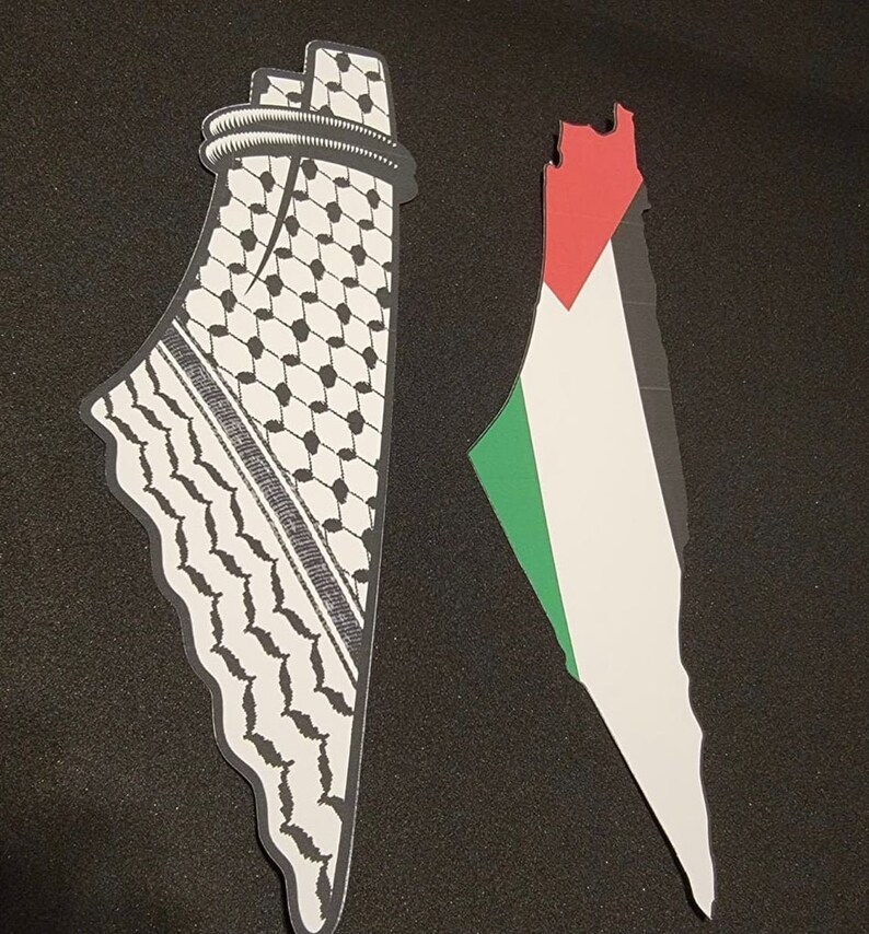 Palestine Car Decal/vinyl Sticker. Free Palestine Activist - Etsy