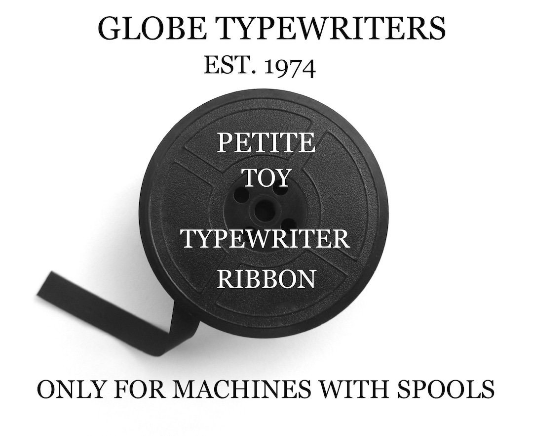 PETITE TYPEWRITER Ribbon.for Machines Which Use Spools not Cassettes
