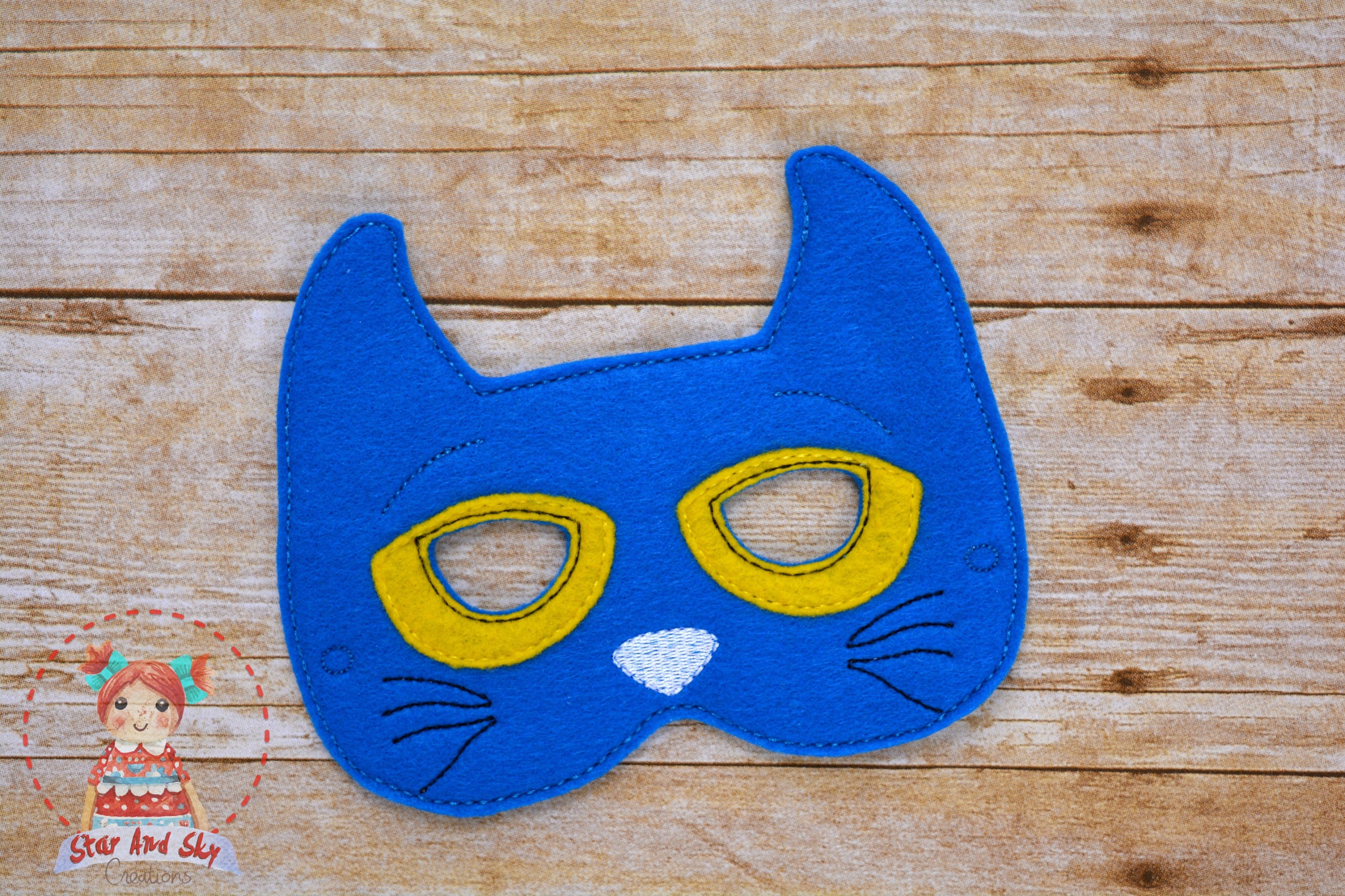 Pete The Cat Inspired Masks Pete Groovy Buttons children book Etsy