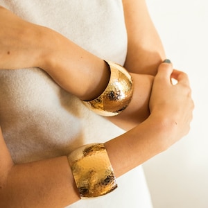 Gold bangles for large wrists sale