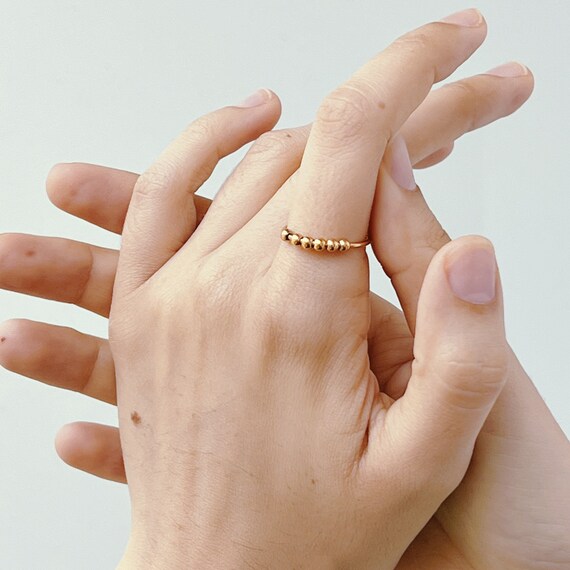 Anillo Antiestrés Para Hombres Y Mujeres, Anillo Giratorio De