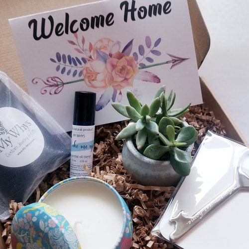New Home Gift Box Send a Gift Housewarming Gift Set Live Etsy