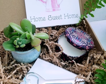 New Home gift box, closing gift from realtor, Housewarming gift set, Gift from Realtor, client gift, first home purchase gift basket,