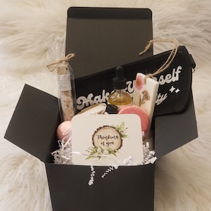 Sweet 16 gift box, Spa gift box for her, birthday care package, Daughter gift basket, sixteen birthday gift, Make yourself a priority.