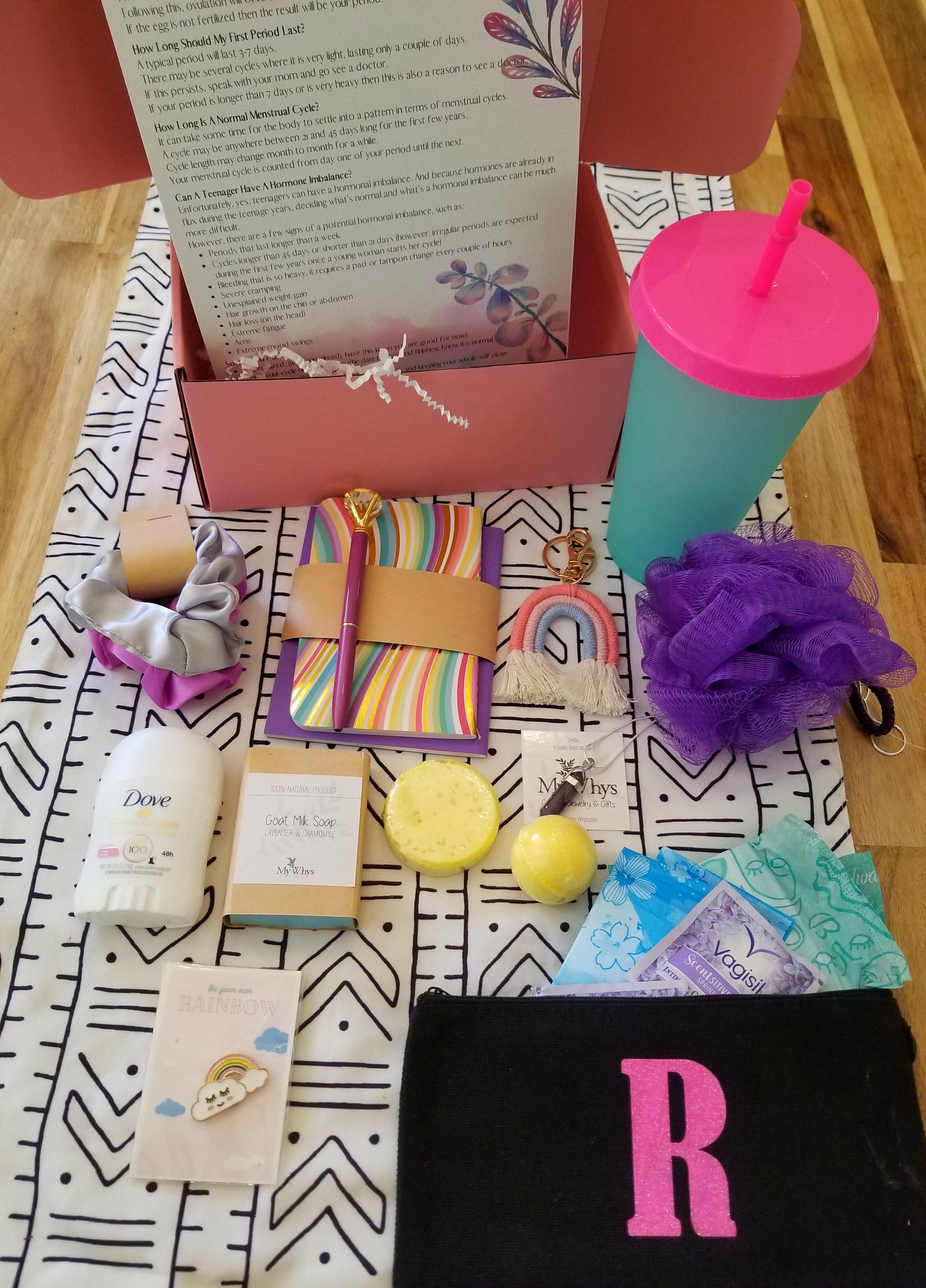 Self Care Gift Box Girl, Self Care Gift Box, Teen Pamper Box