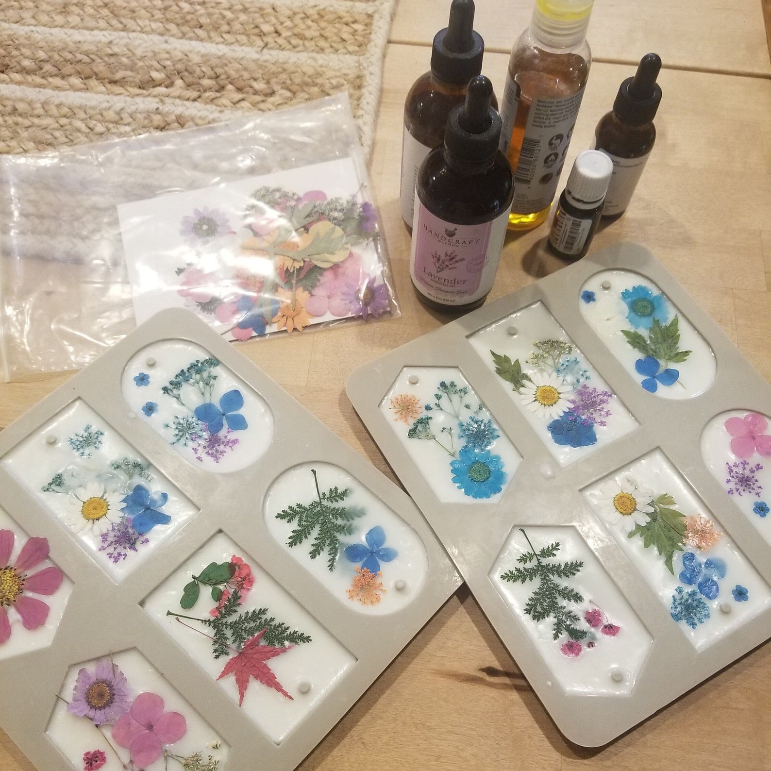 Add on Scented Soy Wax Sachet. Botanical Wax Tablet, Air Freshener ...