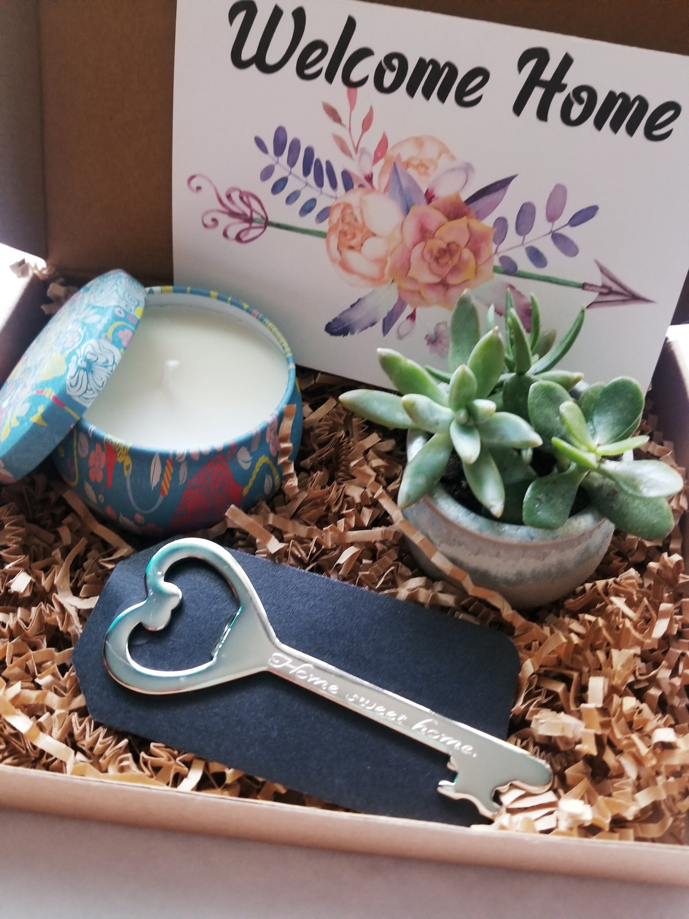 New Home Gift Box Send a Gift Housewarming Gift Set Live Etsy UK