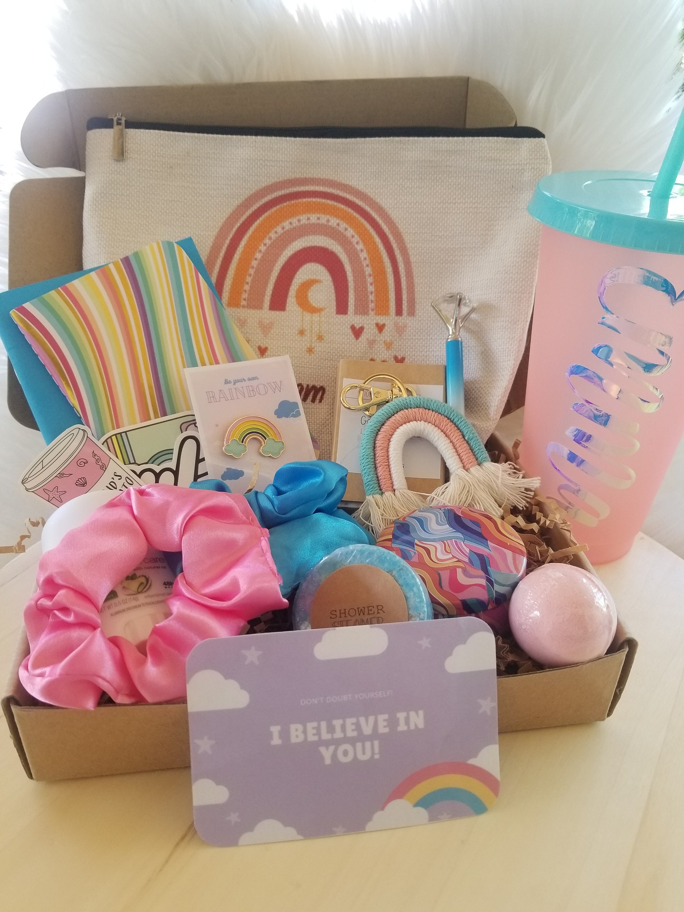 Teen Girl Gift Box, Preteen Girl Christmas, Teen Girl Birthday, Teen Girls  Self Care Gift Basket, Granddaughter Teen Girl Gift, Teen Girl Get Well