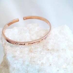 Actual Handwriting bracelet, Custom handwritten cuff, Personalized gift, engraved signature bangle, handwriting gift, memorial bracelet