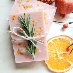 Add On - Essential oils soap bar, Cinnamon orange, Lavender chamomile soap, honey oats bar soap, rose soap. natural spa, self care package.