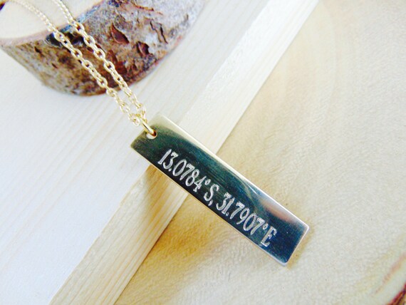 Gps coordinates deals jewelry
