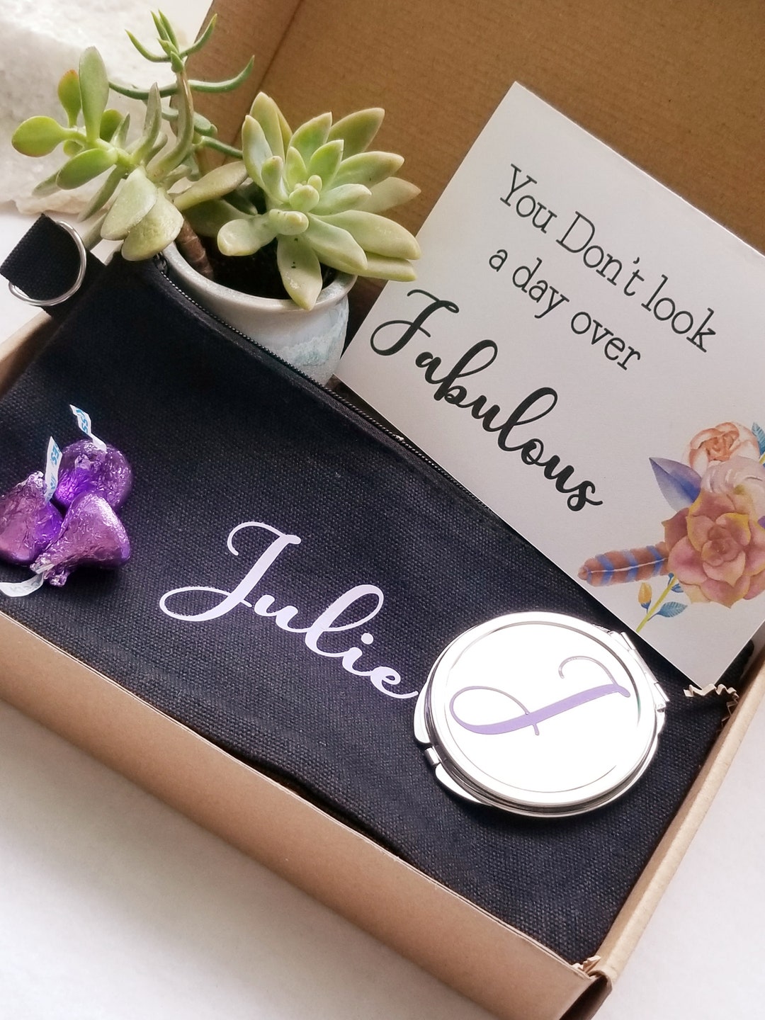 Happy Birthday Gift Box Send a Gift Birthday Present Etsy