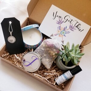 Personalisierter Ermutigungsgeschenkkorb, Vorgefüllte Geschenkbox mit Karte, SIE HABEN DIESE Geschenkset, Denken an Sie Pflegepaket, kuratierte Geschenkbox
