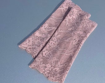 Gantelets en dentelle filigrane dans un beau rose poudré, mariage, ludique, chauffe-bras, chauffe-poignets, romantique, mariée, mariée, cadeau pour elle