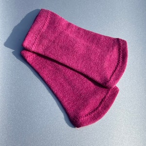 Merinowol manchetten voor hem/haar in verschillende kleuren, armmanchetten, cadeau voor vrouw, polswarmer, cadeau voor man, verjaardag, cadeau voor hem haar afbeelding 9