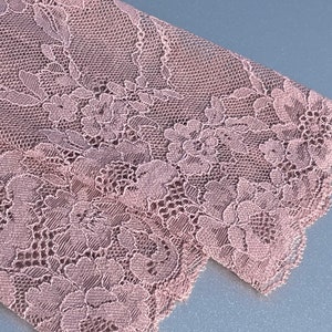 Gantelets en dentelle filigrane dans un beau rose poudré, mariage, ludique, chauffe-bras, chauffe-poignets, romantique, mariée, mariée, cadeau pour elle image 7