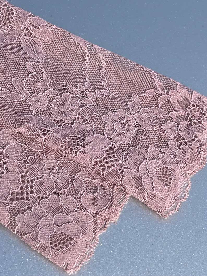 Gantelets en dentelle filigrane dans un beau rose poudré, mariage, ludique, chauffe-bras, chauffe-poignets, romantique, mariée, mariée, cadeau pour elle image 7