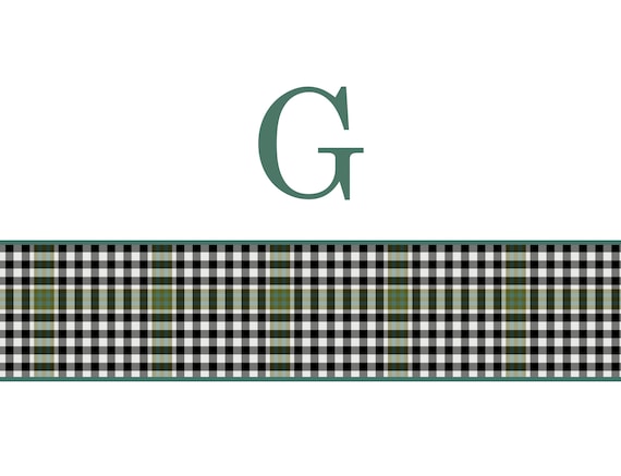 Item #2338 George Plaid