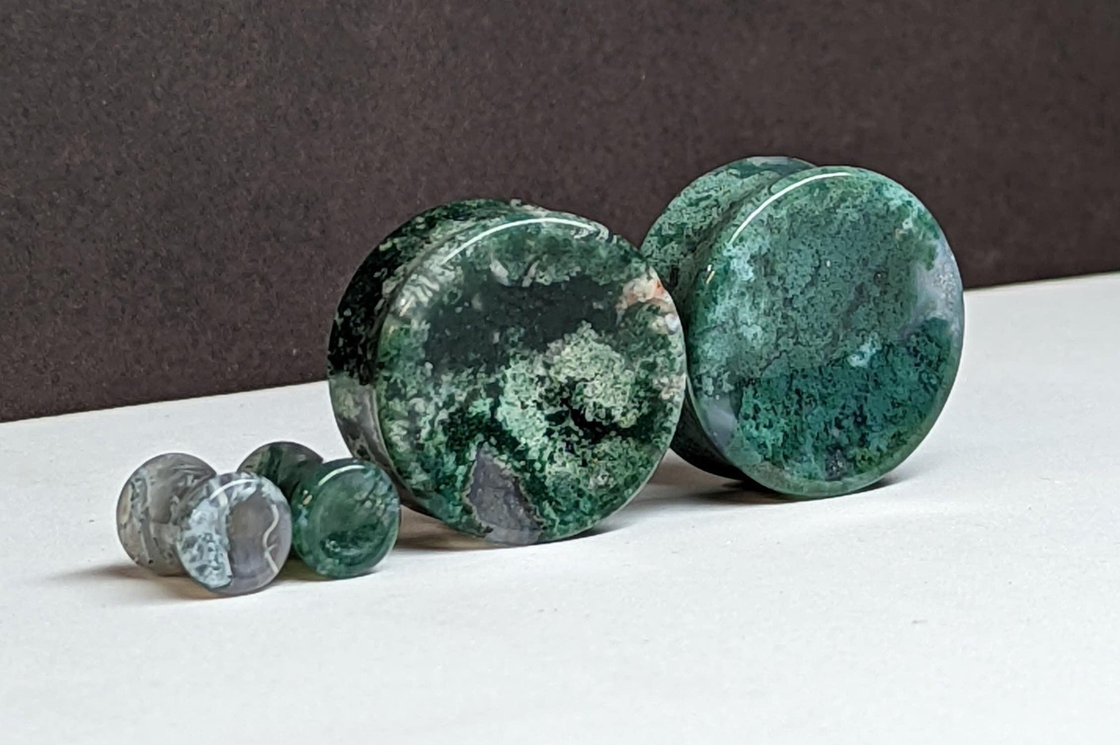 Agate stone plugs discount