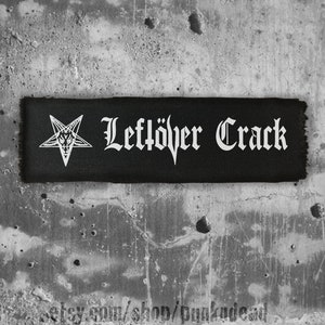 Leftover Crack Pentagram Ram, Punk, Patches, Patch, Sew on Patch, Punk Accessories, Punk Patches, gothic skirt, punk dress, mall goth
