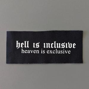 Naszywka inkluzywna na kurtki, czapki i dżinsy | Naszywki LGBTQ+ • Naszywki z materiału DIY Sitodruk