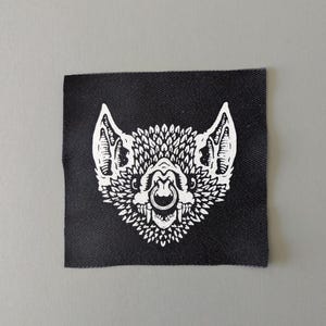 Fledermaus Aufnäher für Kleidung, Horror Fledermaus Aufnäher für Jacke Taschen, gruseliger Tier Aufnäher