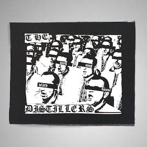 The Distillers Sing Sing Death House Patch - Sew On Patch for Battle Jacket